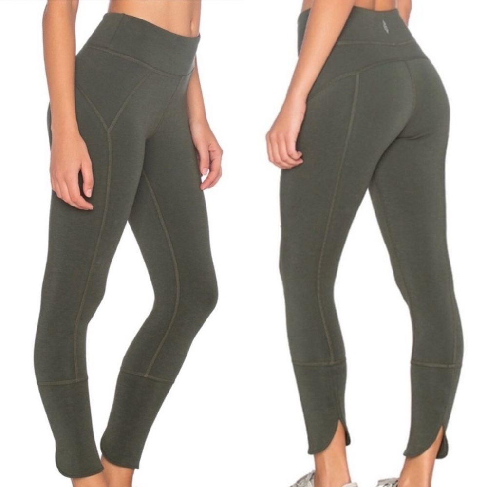 Free People Olive Leggings